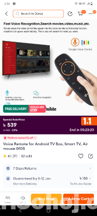 Smart TV Remote